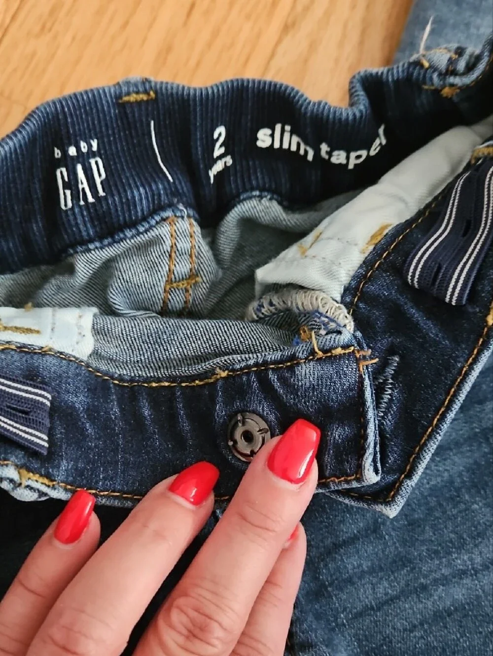 Baby GAP Jeans - Dark Blue & Light Blue Wash